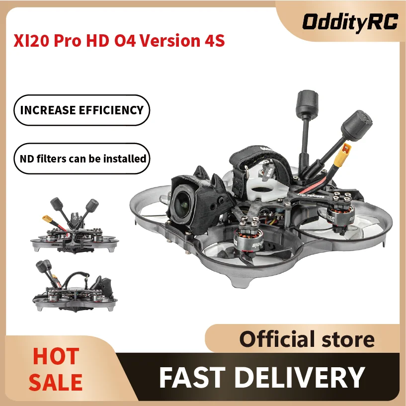 OddityRC XI20 Pro HD O4 PRO Версия 4S FPV OddityRC XI20 Pro HD O4 PRO Версия 4S FPV