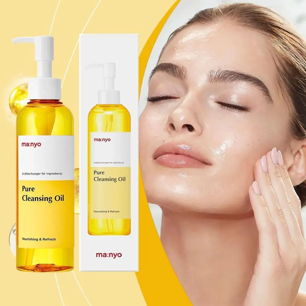 Ma:nyo huile démaquillante nettoyage en profondeur des Pores contrôle de l'huile longue durée hydratant blanchissant maquillage doux non gras