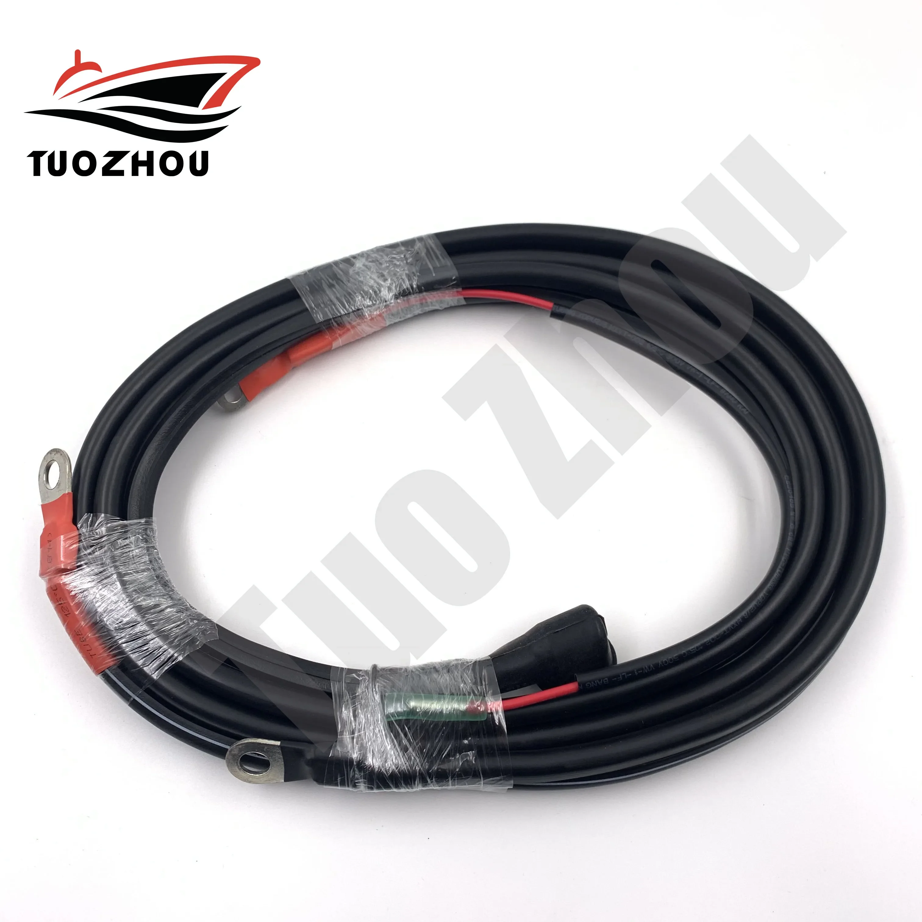 Battery Cable 2.2M 66T-82105-00 Fit for Yamaha Outboard Engine 7FT