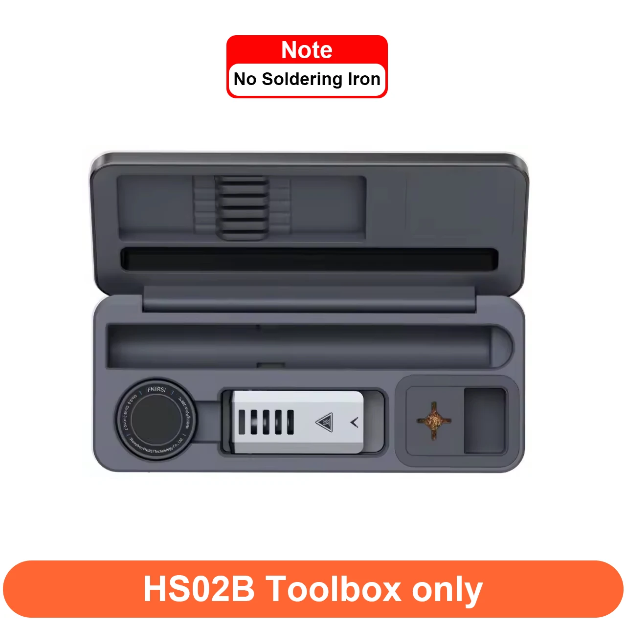 FNIRSI HS02 Soldeerbout HS-02A Gereedschapskist PD 100W Verstelbare Constante Temperatuur Lassen Reparatie Tools C210 Tips