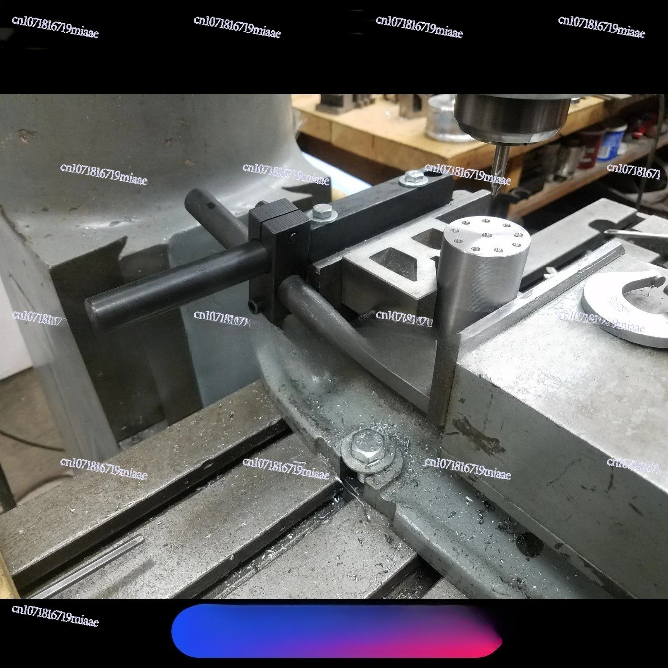 CNC milling machine table vice accessories stop quick clamp flat pliers adjustable positioner workpiece angle fixed limiter