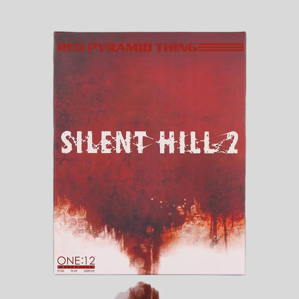 20 cm Silent Hill 2 rode piramide ding piramide hoofd anime handgemaakte actiefiguren desktop case decoratie ornament cadeau