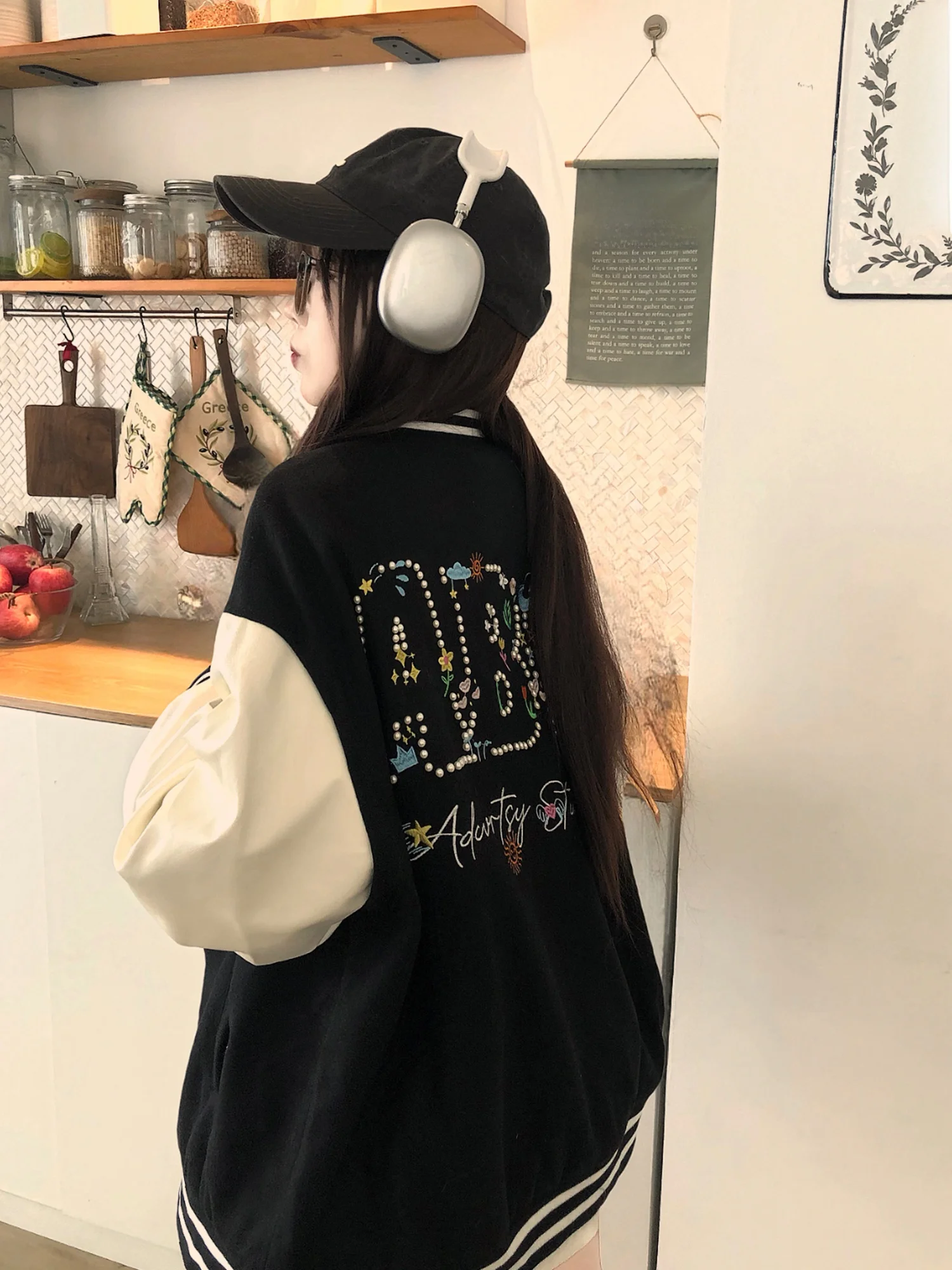 

Оригинальная американская ретро-бейсбольная куртка Tudou, женская, свободного кроя, универсальная, новая осенняя коллекция 2025 года, парная верхняя одежда из полиэстера