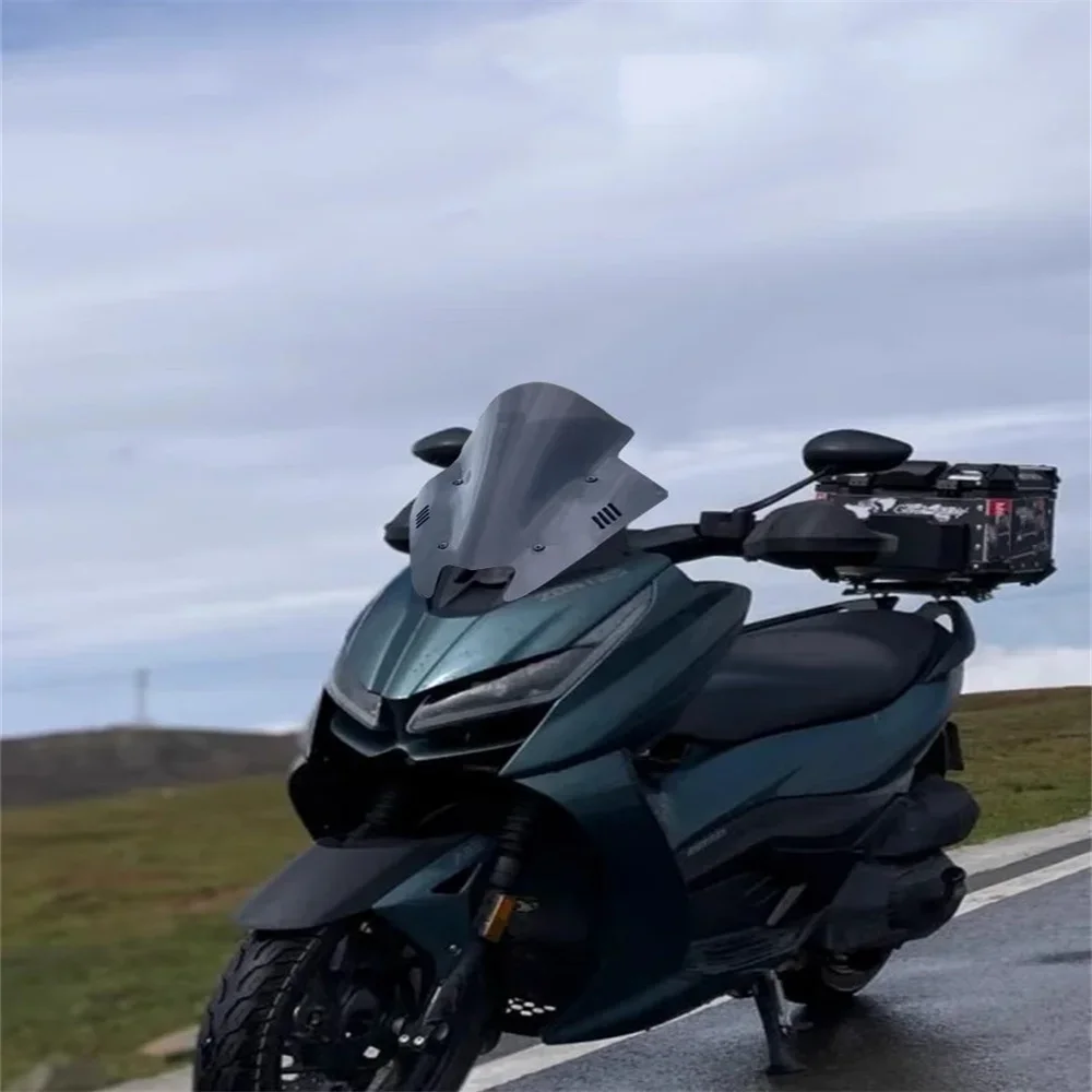 For  ZONTES 150D/350D Motorcyc Modification Windshield Competition 150M/350M Deflectors Visor Viser Screen Thickened Accessories