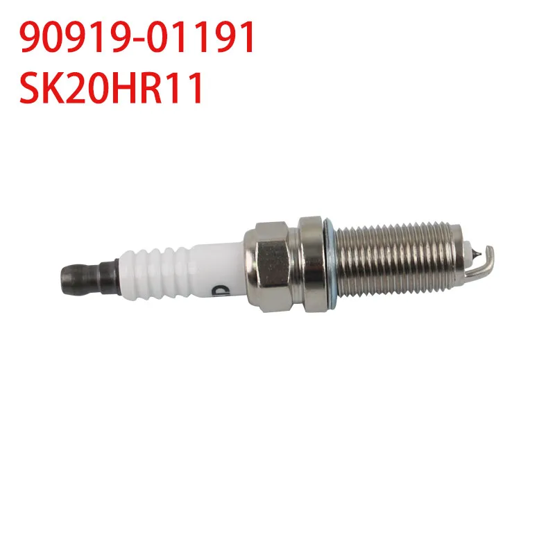 RZD Spark Plug SK20HR11 Iridium Spark Plug For Toyota Lexus LX570 GX460 FJ Land Cruiser Tacoma Tundra 9091901191 90919-01191