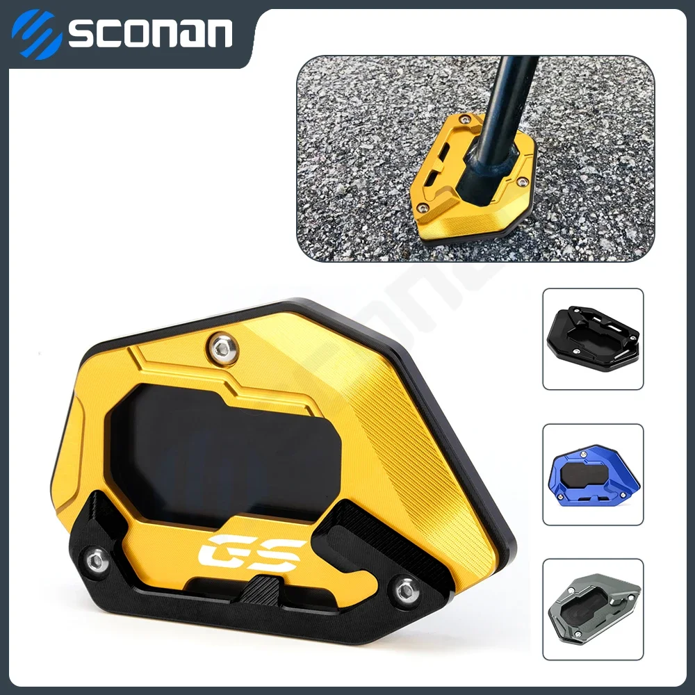 

For BMW R1200GS LC R 1250GSA R1250GS ADV R1200 GS Adventure Motorcycle Accessories Kickstand Side Stand Extension Enlarger Pad