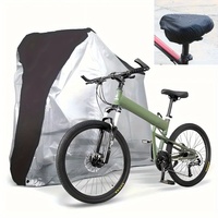 Waterproof bicycle cover, dustproof and UV resistant outdoor bicycle cover, bicycle rain and snow dustproof protection cover