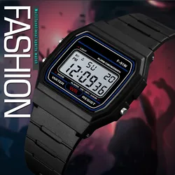 Fashion Sports Men's Digital Watches Top Brand Simple Square LED Wristwatch Causal Silicone Mens Electronic Clock Reloj Hombre