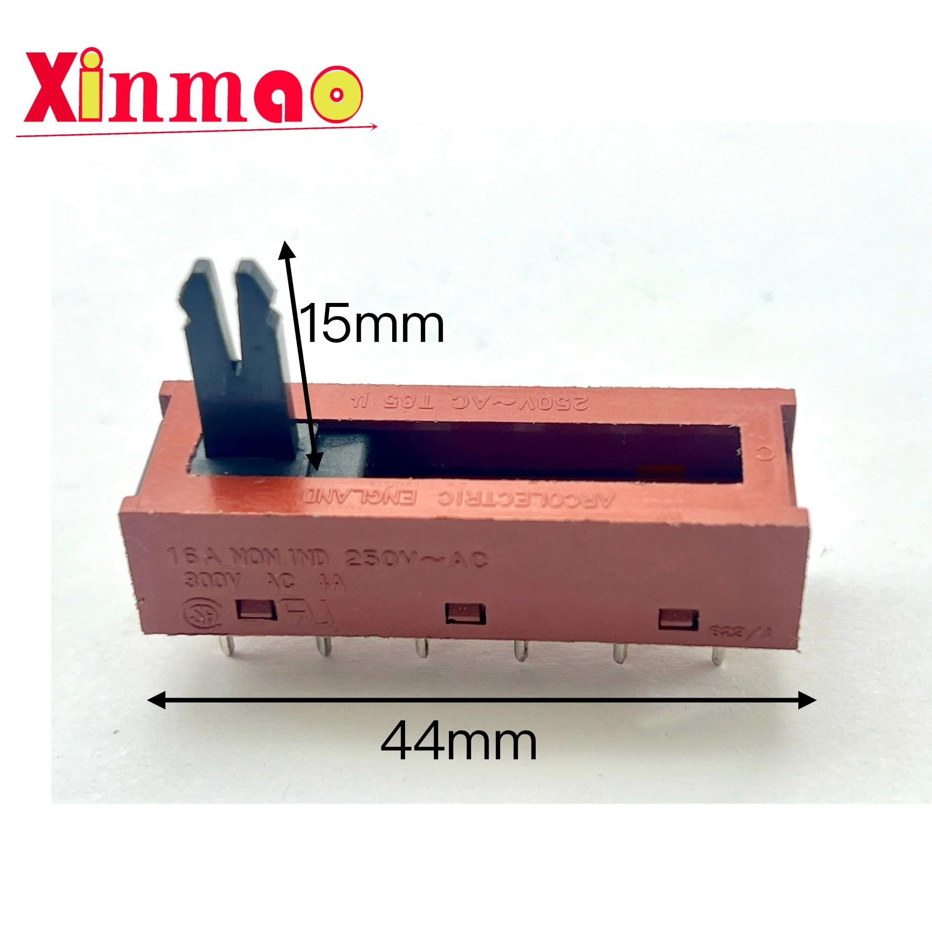 

Британский Arcolectric раздвижной выключатель питания 12-контактный 5-скоростной фен 16А X252PA