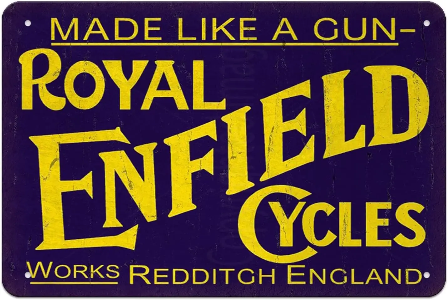Retro Metal Tin Sign Royal Poster Home, Garage, Man cave, Plate, Cafe, Pub, Motel Art Wall Decor