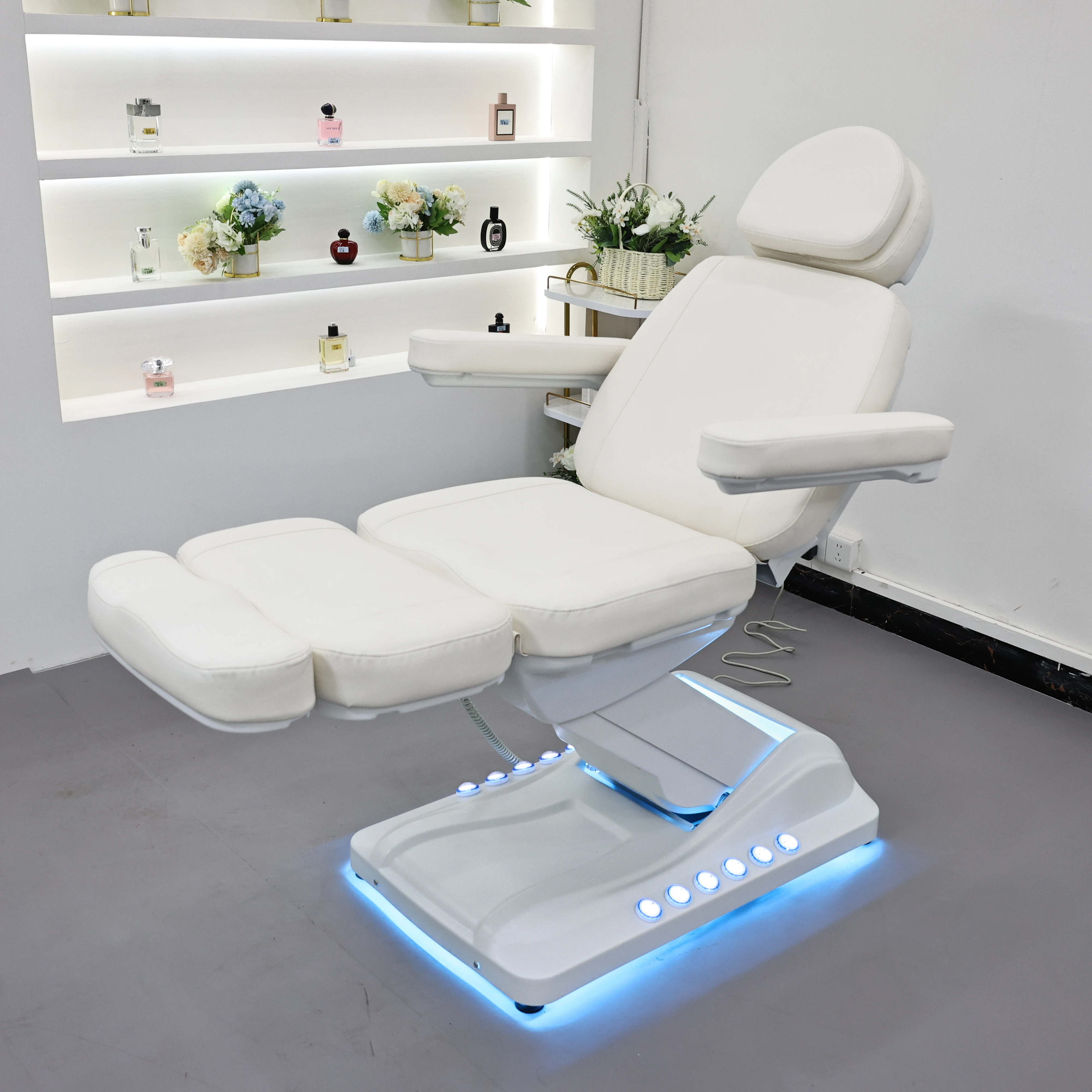 

Beauty Facial Care Bed, Electric Adjustable Lift Beds, Beauty Salon Nursing Chair, Check the Diagnostic Chairs, Ship from USA