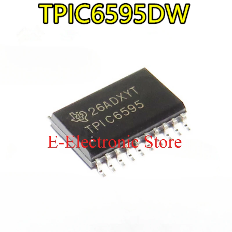 10PCS/LOT TPIC6595 TPIC6595DW TPIC6595DWR 250mA/channel 8-bit Shift Register | DW | 20 | -40 To 125