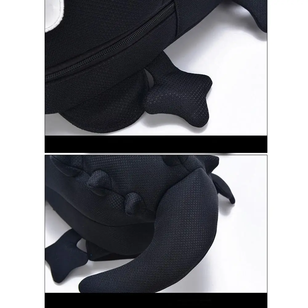 New Creative Shoulder Backpacks Cute Cartoon 3D Dinosaur Large Capacity Candy Color Shoulder Bag Men Women
