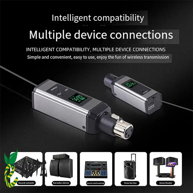 Convertisseur de Microphone sans fil, transmetteur de Microphone, récepteur Xlr, système sans fil pour Microphone dynamique