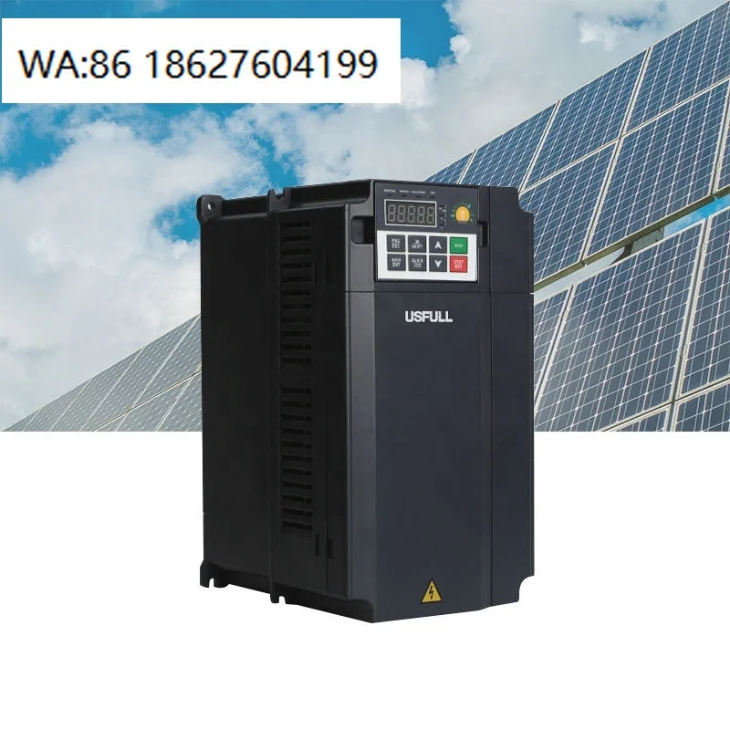 

Автономный солнечный инвертор для насосов 55 кВт/75 кВт/90 кВт, 220 В/380 В, однофазный/трехфазный, MPPT, для солнечных водяных насосов