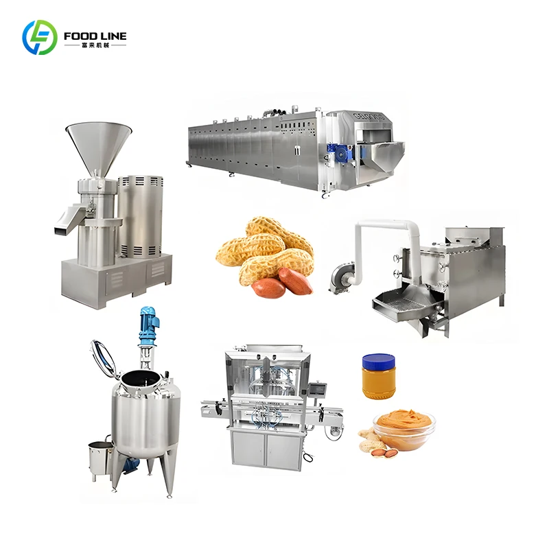 Customized Full Automatic Tahini Line Colloid Mill for Tahini Roasted Sesame Grinder