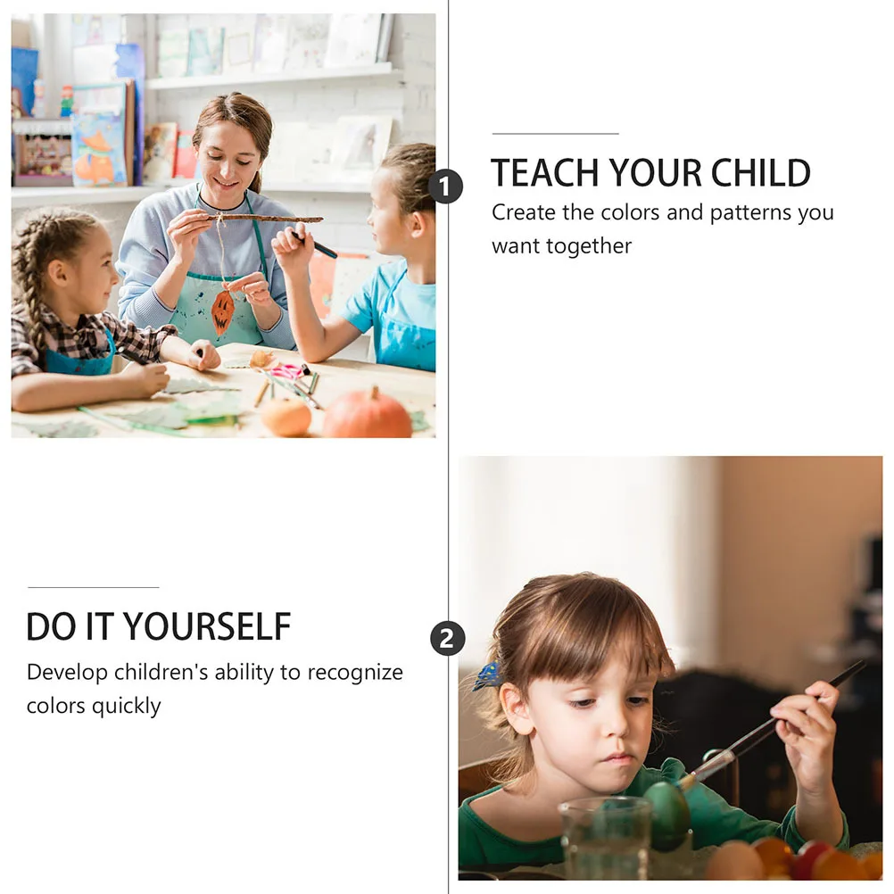 6 Stuks Schuim Grimas Polystyreen Ballen Voor Creatieve Kinderen Diy Schilderen Ambachten Voorschoolse Schoolactiviteiten Polystyreen Ballen