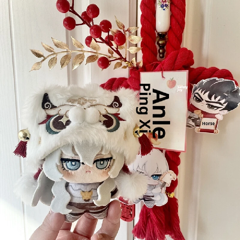 

Berserk Griffith 10cm Cotton Plush Doll Anime Stuffed Toy Bag Decoration Pendant Collectible Gift