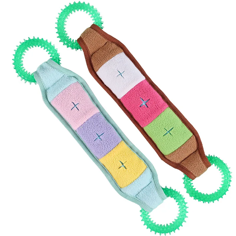 

Dog Toys for Large Dogs Sniffing Fun Hidden Food Relieving Stress Grinding Teeth Pull The Stick Interactive Dog Toys Pet Toy