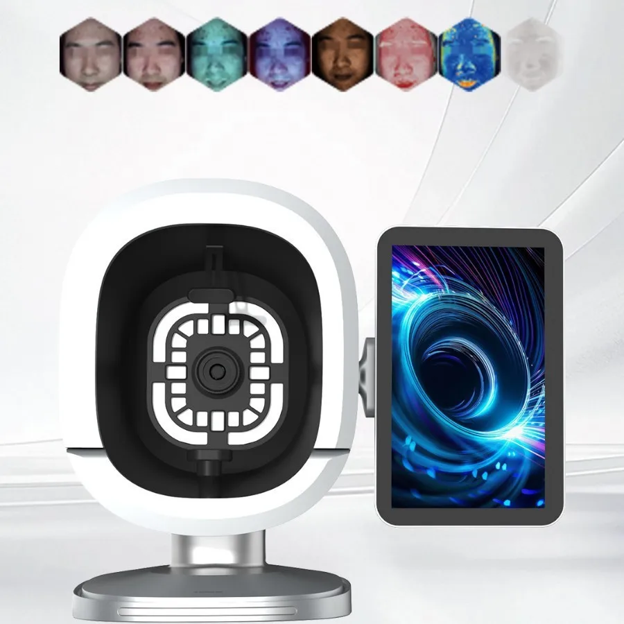 B3 كاشف الجلد مقبض كشف فروة الرأس 17 مؤشر تحليل كاشف الوجه الوجه