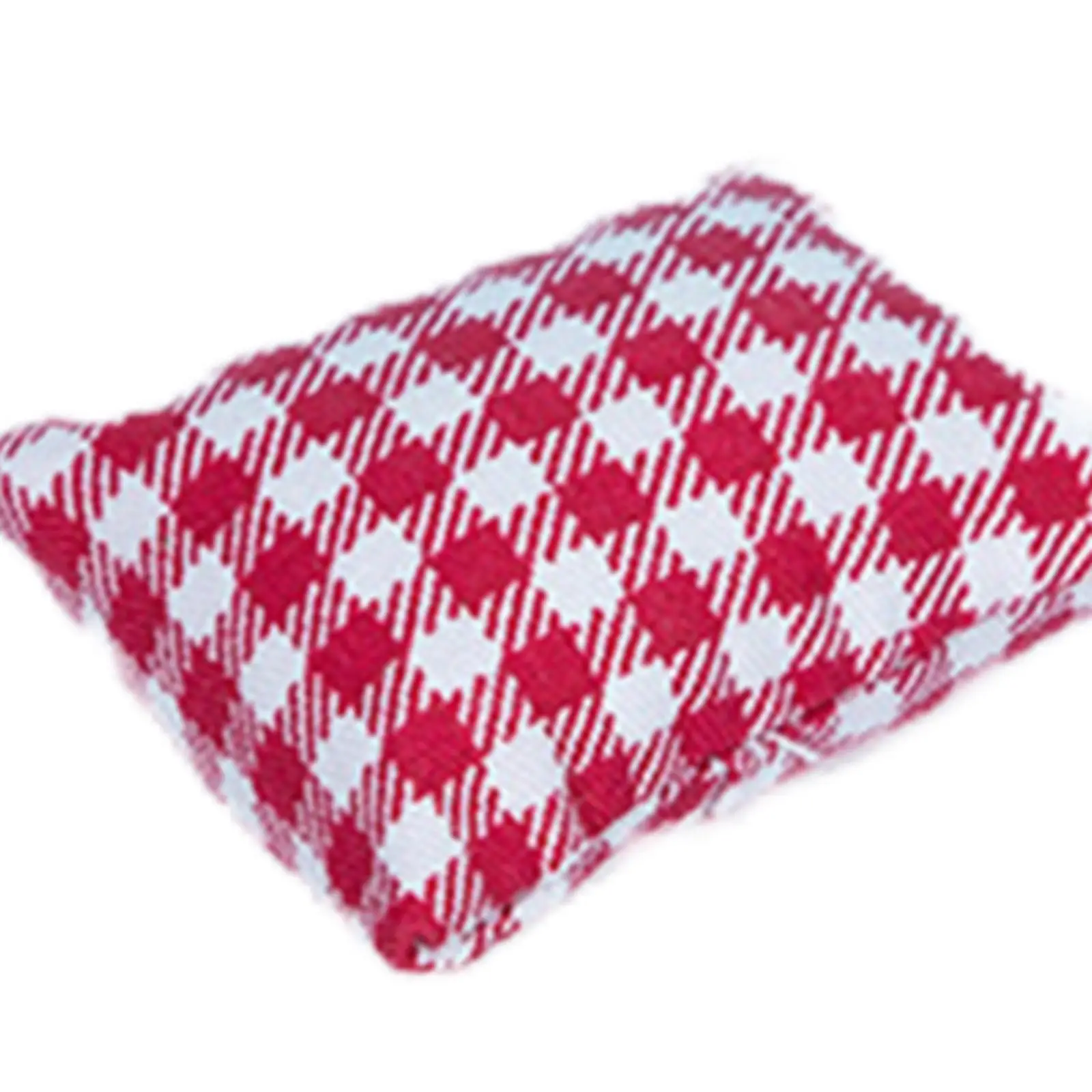 Almohada para casa de muñecas en miniatura, 4 Uds., para sofá, cama, accesorios para casa de muñecas