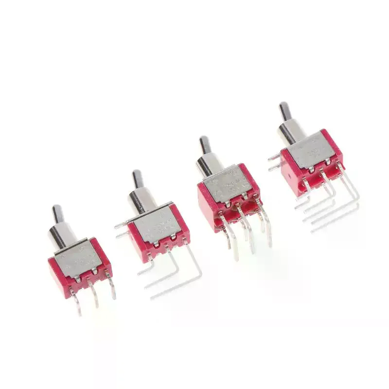 T8019 8021 8301L Vertical Right Angle PC Thru-hole Trminal 3A Toggle Switch Salecome T80-T