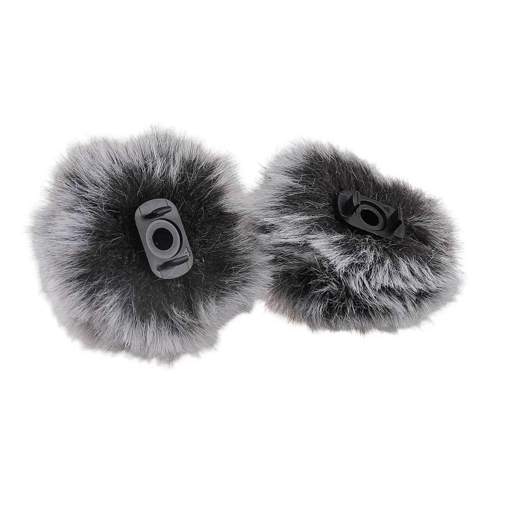 Clip-on Microphone Windscreen Microphone Wind Muff Indoor Use Soft And Elegant Design Suitable For Indoor And Outdoor Use