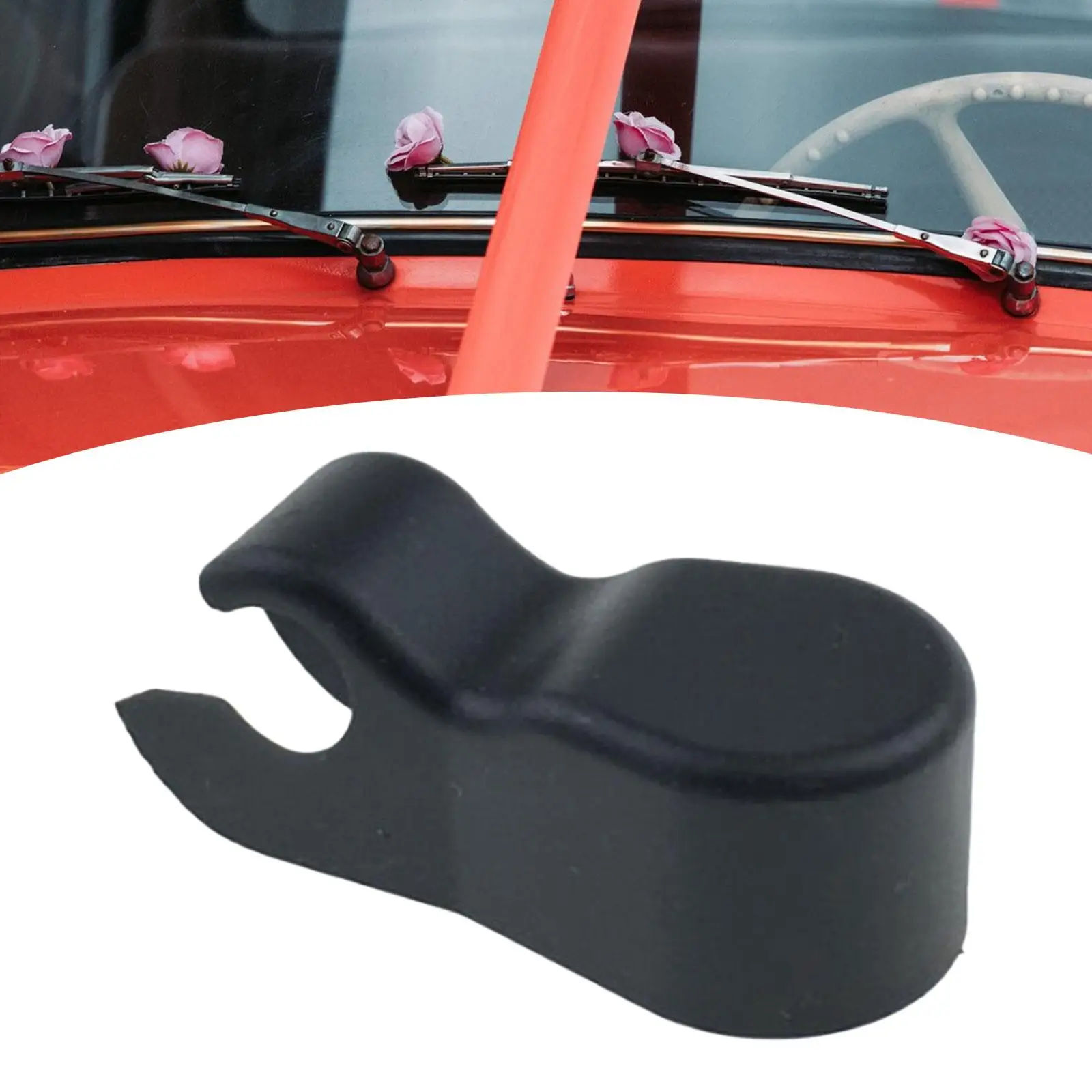 Rear Windshield Wiper Arm Cover Cap 28782-1kl1B Black Automobile Parts High Performance Auto Accessories Utility for Nissan