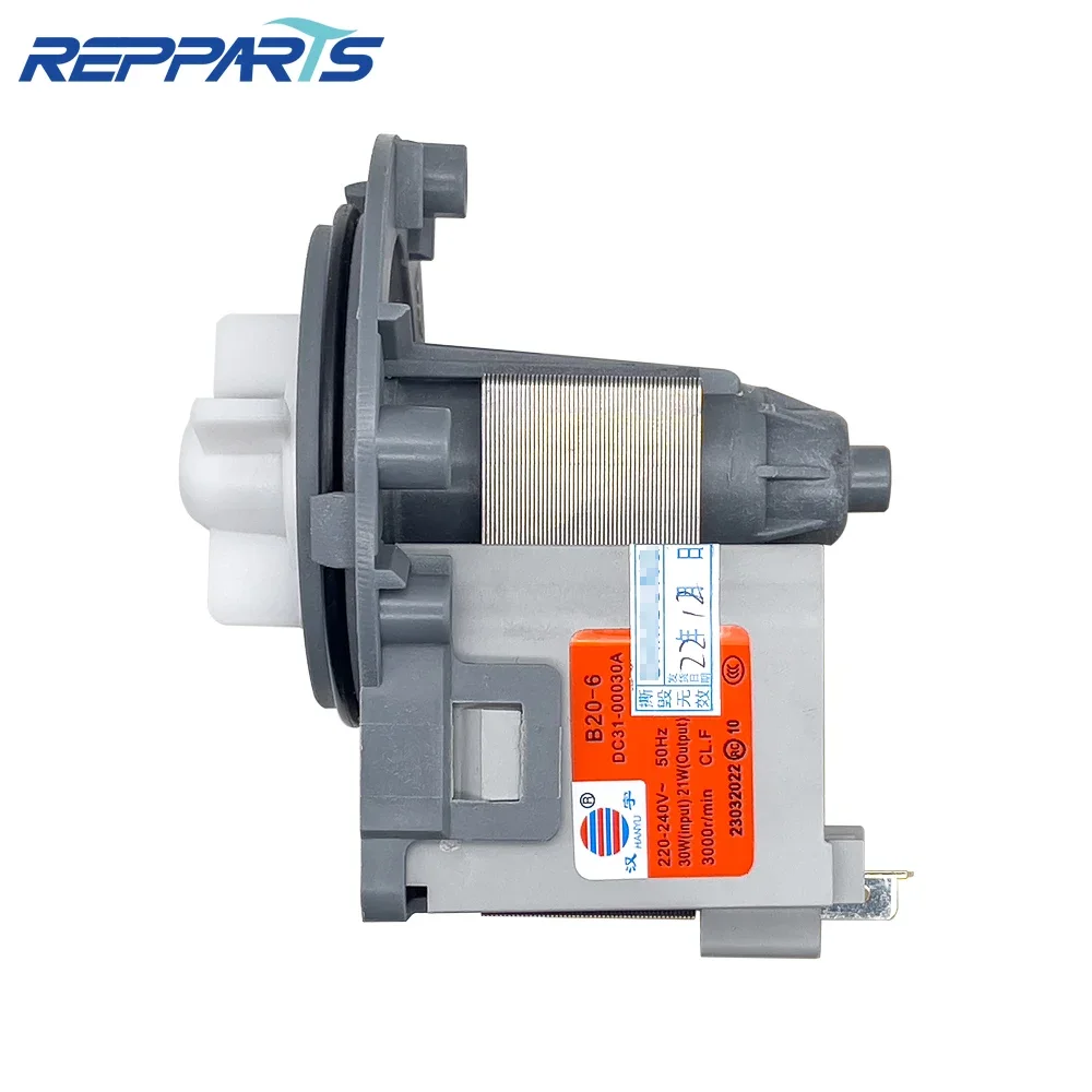 New B20-6 220-240V 50Hz 30W 3000r/min DC31-00030A Drain Pump Motor For Samsung Washing Machine Washer Drainage Parts