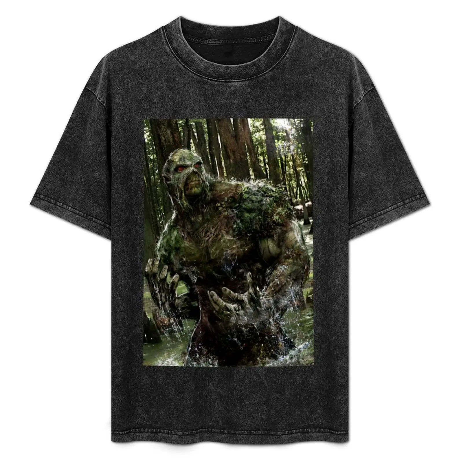 

Swamp Thing T-Shirt tees plus size tops quick drying blue archive Men's t-shirt