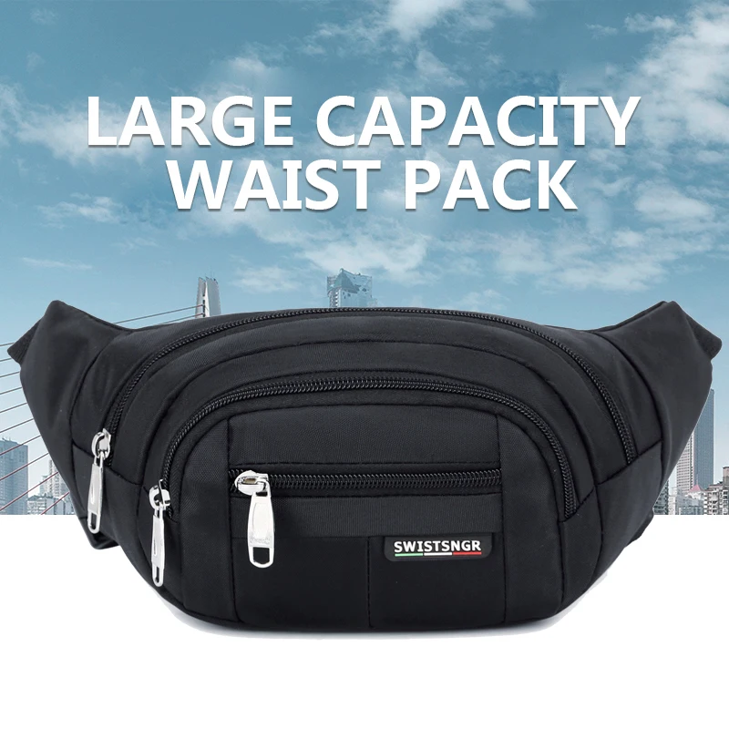 

Сумка поясная Мужская, водонепроницаемая, с отделением для сигарет и телефона