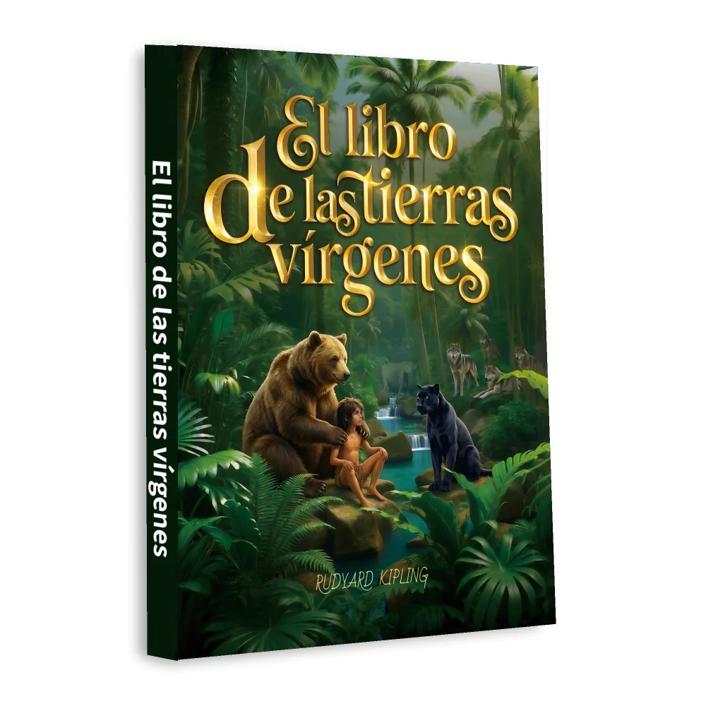 El Libro de la Selva (Edición en español) de Rudyard Kipling — Historias clásicas de aventuras en español, tapa blanda, Mowgli