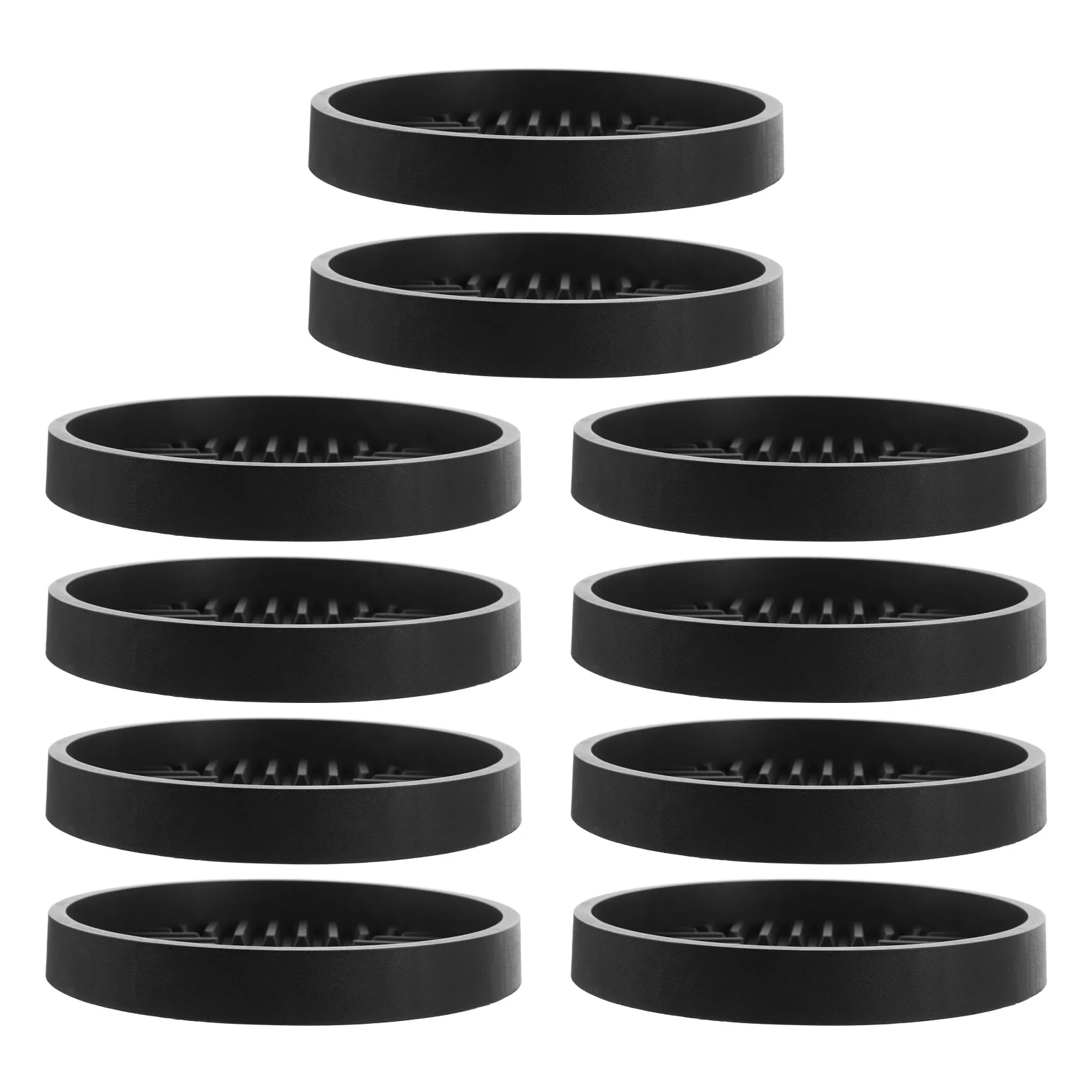 

10Pcs Drainage Trays Plant Saucer Thickened Hard Plastic Round Planter Tray Breathable Flower Pot Water Catcher Indoor Outdoor