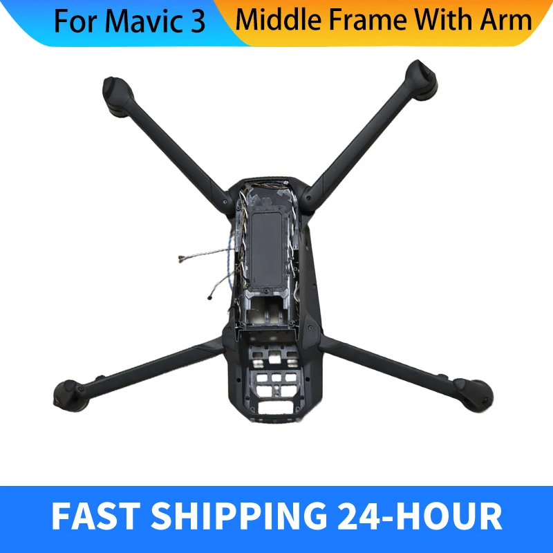 

Original Middle Frame With Arm Accessories Set For Mavic 3 Middle Frame With Arm Motor Repair Parts For Mavic 3 Body Parts