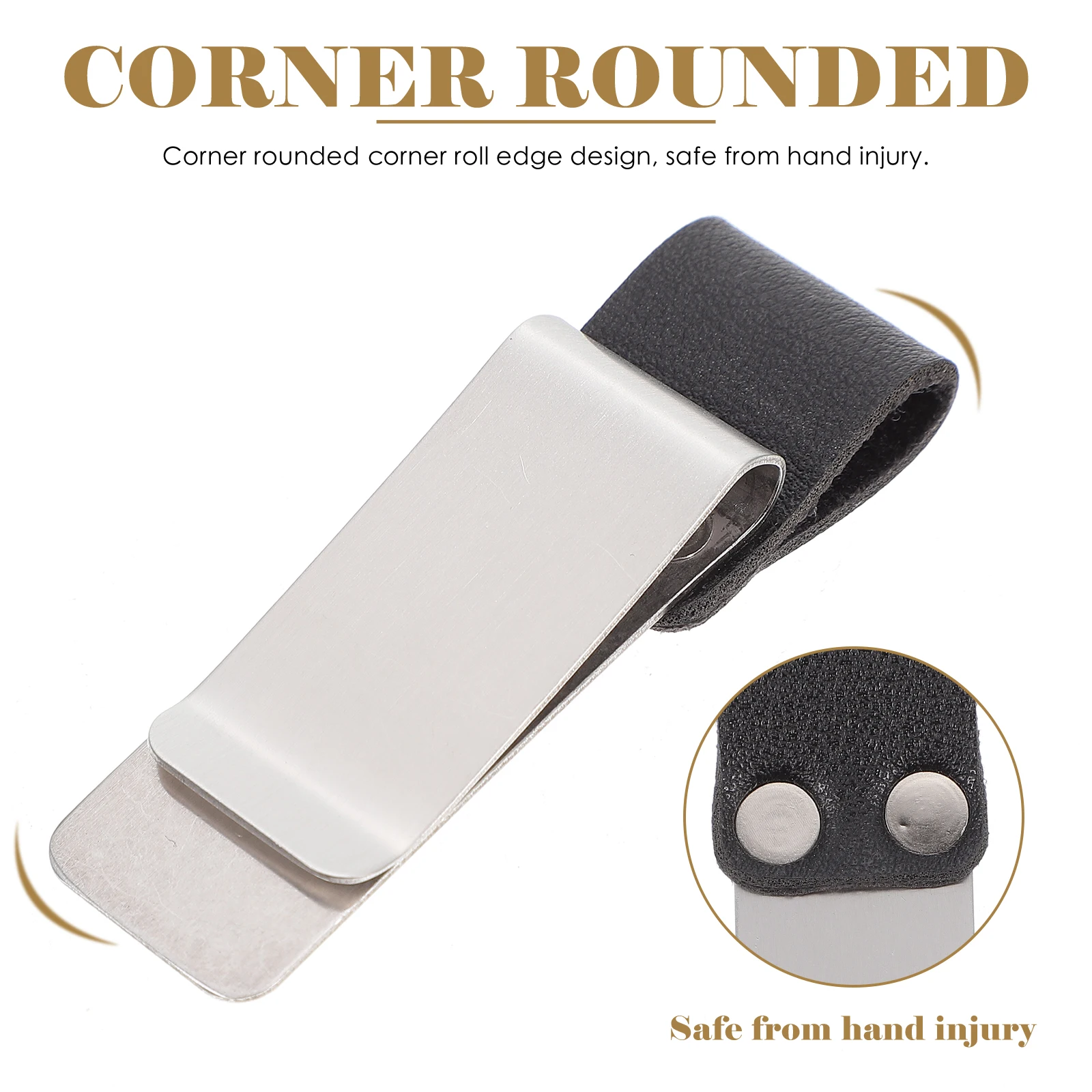 

3 Pcs Metal Bill Holder Large Memo Clip Bookmark Clips Clamps Small File Paper Binder Folder