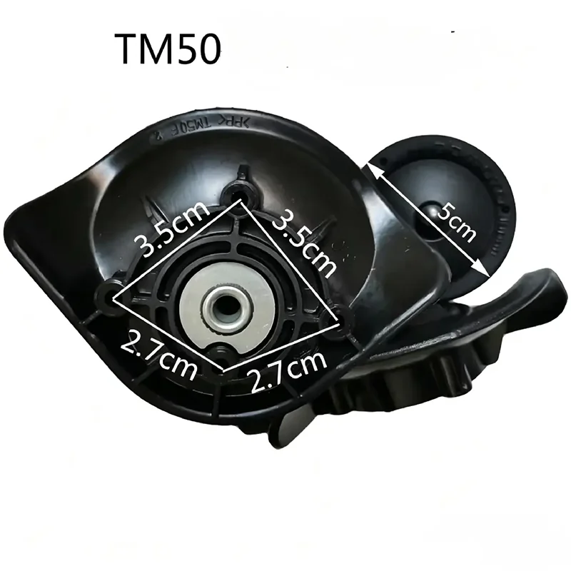 Premium TM50 HINOMOTO Replacement LOJEL PLUS ONE Silent Luggage Wheels for Crown Suitcase