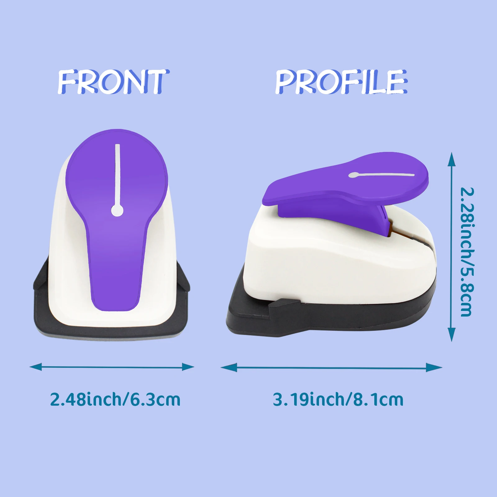 Corner Necklace Card Punch, Necklace cardboard holder Paper hole punch Puncher Cutter Jewerly