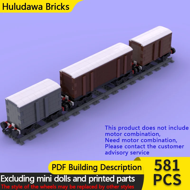 

Конструктор «Городской автомобиль» MOC: Модульные кирпичики, железнодорожные вагоны, транспортные средства, развивающая игрушка для детей, подарок на праздник, набор для сборки