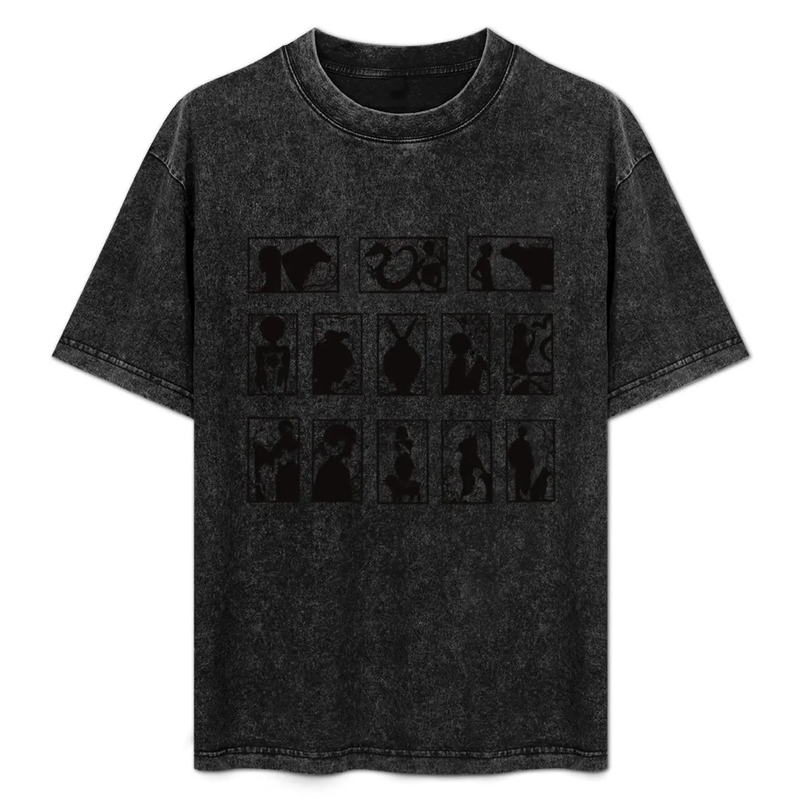 Camiseta Fruits Basket full Zodiac Set para uso diario, camisa lisa de manga corta