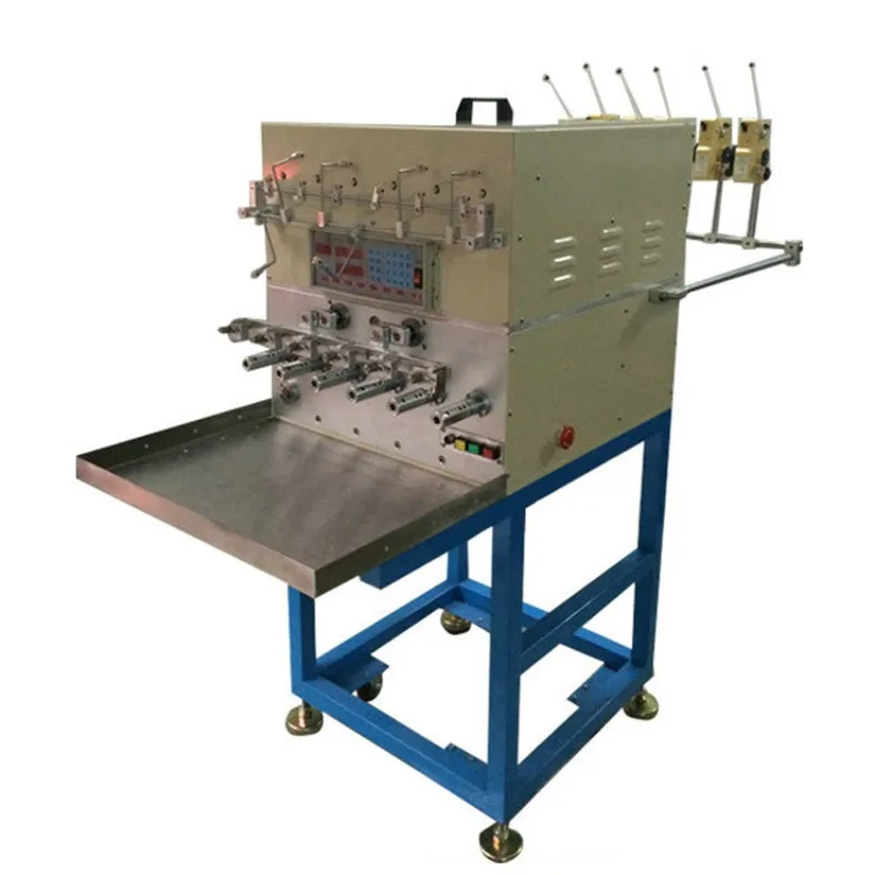 Transformer solenoid valve inductance coil thin wire multi-stranded CNC winding and stranding machine