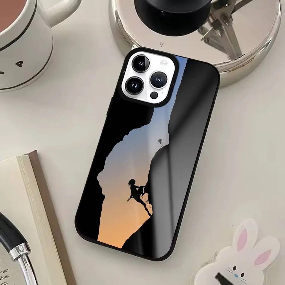 Custodia per telefono C-Climbing per IPhone17 16 15 14 13 12 11 Plus Pro Max Plus Custodia per caricabatterie wireless Funda