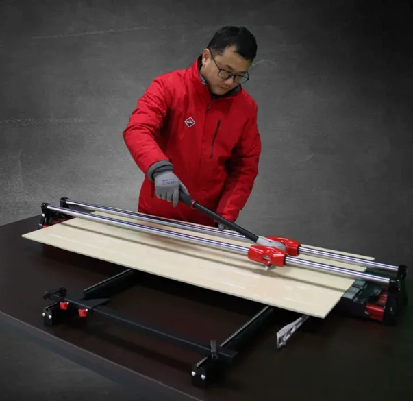 1200mm Rail Type Manual Tile Cutter Slab Tile Cutting Tool 5-15mm Thick for Ceramic Porcelain Polished Tile