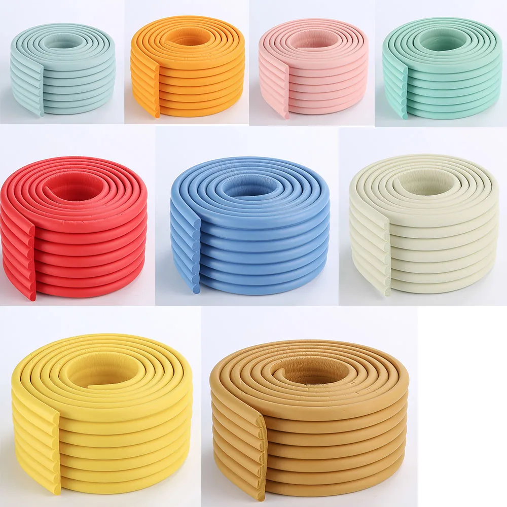 

Baby Safety Protection Strip 2M Table Desk Edge Guard Strip Corner Protector Furniture Corners Children Safety Foam Protection