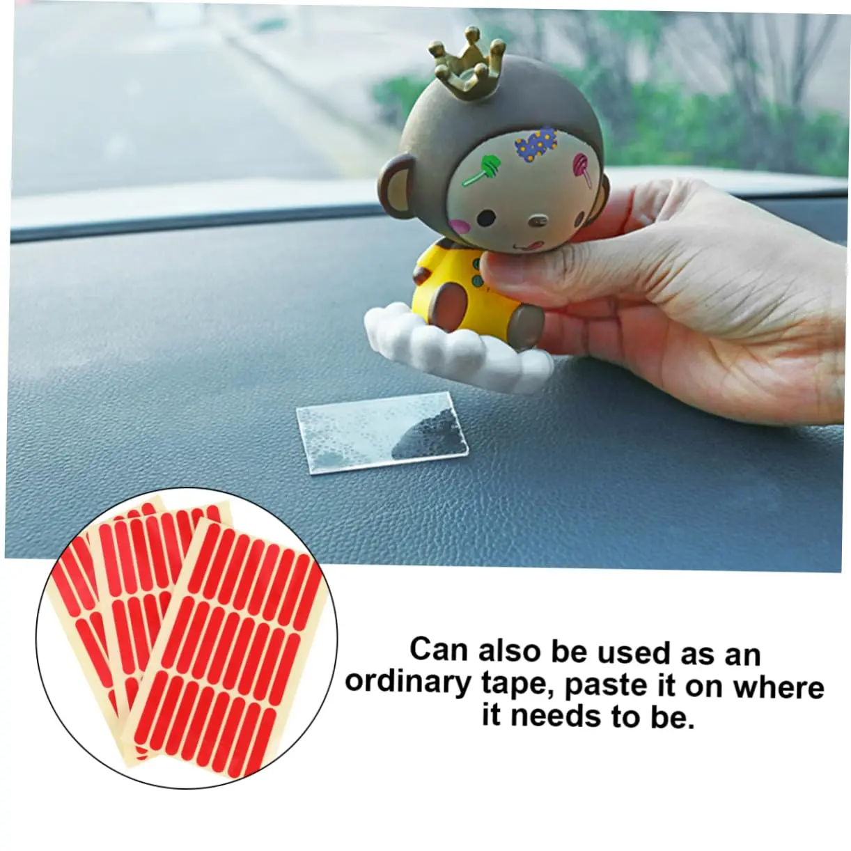 LULAA ruban cristal Double face pour Nail Art autocollants pour ongles outils adhésifs manucure affichage bande conseil autocollants inclus