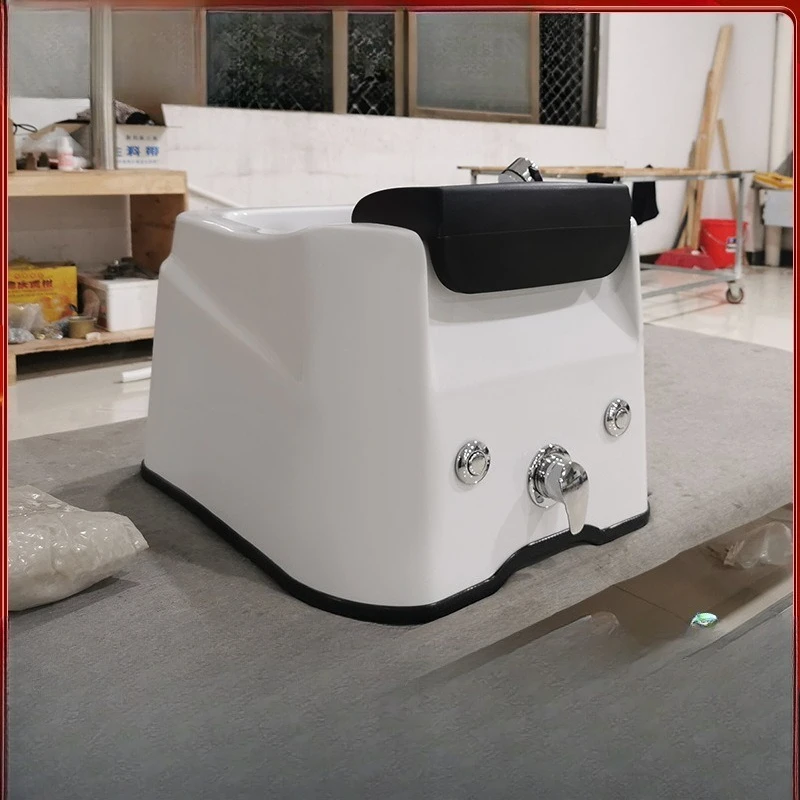 Beauty and health foot bath basin, manicure, semi-circular foot bath, massage, colorful lights, disinfection, foot bath