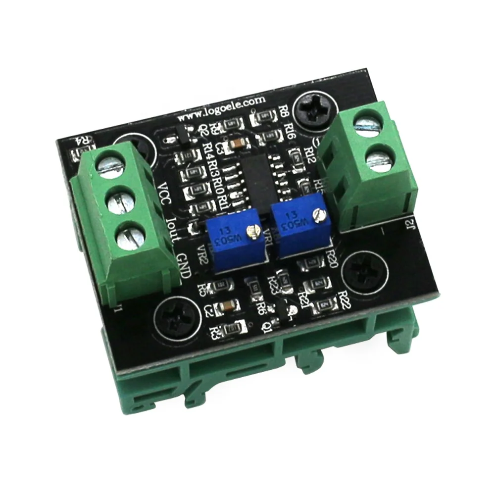 2.4V 3.3V 10V 15V 0-3.3V 0-15V 5V To 4-20mA Voltage To Current Converter Module with The Base