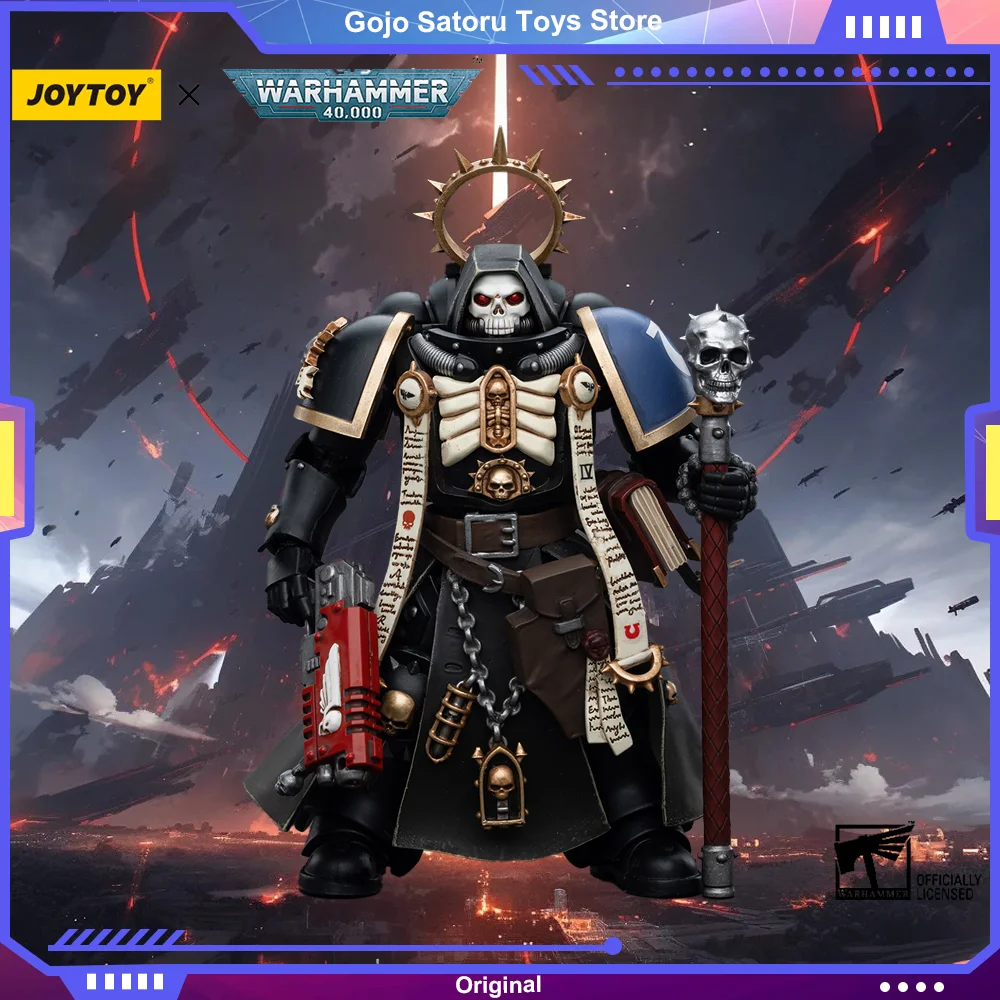 

[Pre-sale] JOYTOY Warhammer 40k Action Figure Ultramarines Primaris Chaplain Brother Varus Joint Movable Model Collection Toy