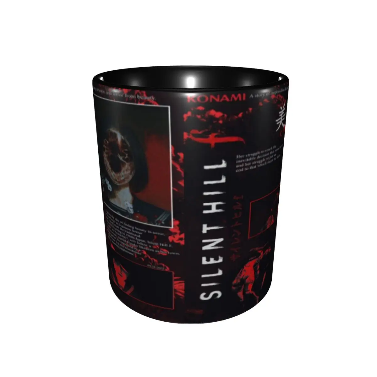 كوب هدية Silent Hill F Horror Game 2025 للنساء والرجال، كوب قهوة ممتع هدية للمكتب #2