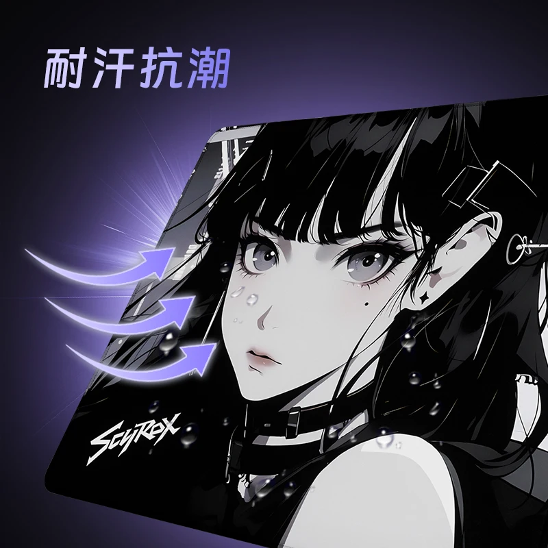 Scyrox Yingneutral Suave Gaming Mousepad with Customization PC AccessoryAnti-slip E-sports Desktop Mat Gift for Mice & Keyboards