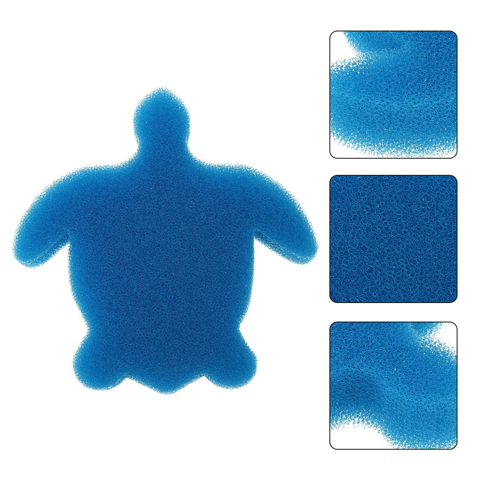 

24Pcs Swimming Pool Oil Absorption Sponge Safe Durable Polyurethane Material Easy Convenient to Use Tortoise Shaped Sponge